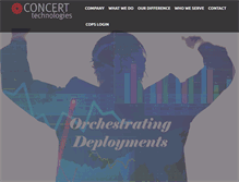 Tablet Screenshot of concerttech.com